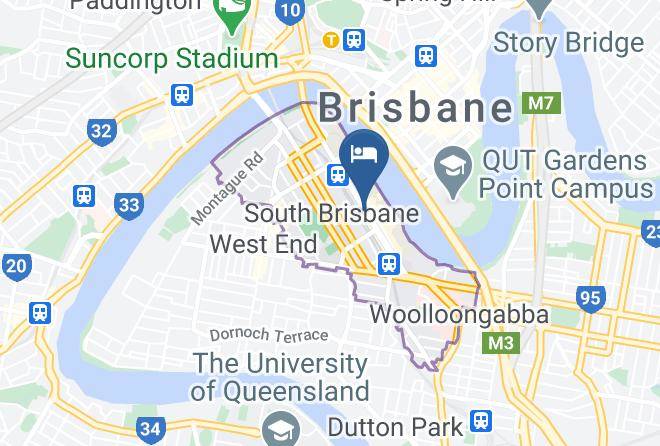 Brisbane - Mantra South Bank Brisbane Maps
