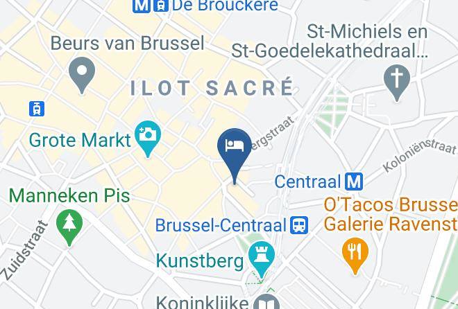 Brussels - Novotel Brussels Off Grand Place Maps