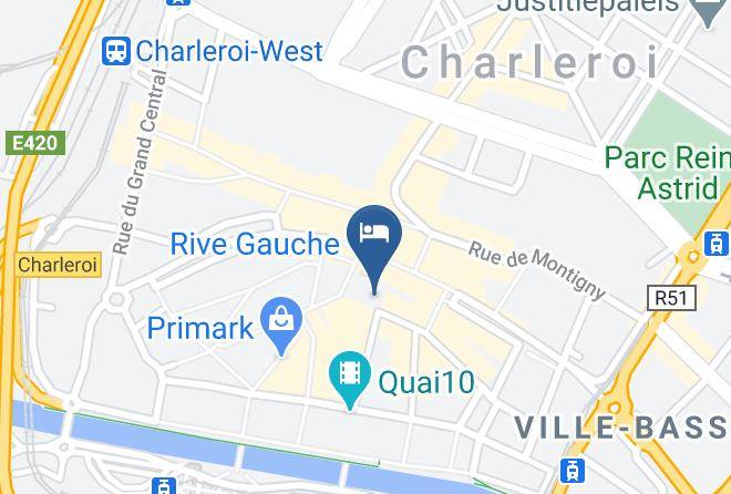 Hainaut - Novotel Charleroi Centre Maps