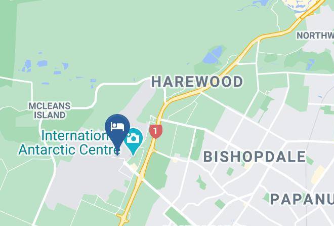 Christchurch - Novotel Christchurch Airport Maps