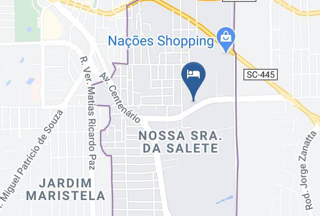 Criciuma - Novotel Criciuma Maps