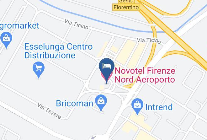 Florence - Novotel Firenze Nord Aeroporto Maps