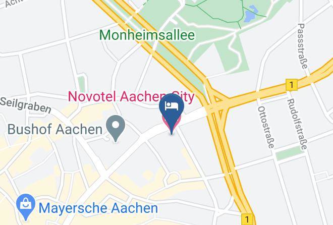 Novotel Aachen City Map