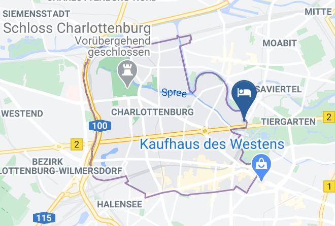 Stadt Berlin - Novotel Hotel Am Tiergarten Maps