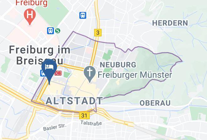 Novotel Freiburg Am Konzerthaus Hotel Map