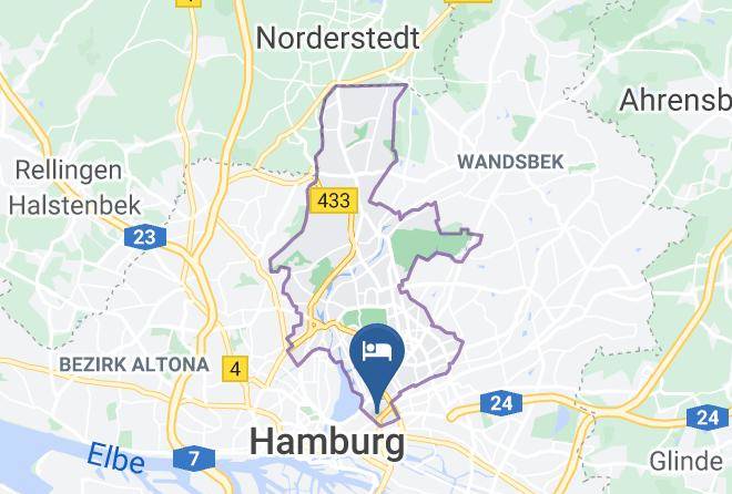 Stadt Hamburg - Novotel Hotel Hamburg City Alster Maps