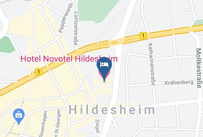 Novotel Hildesheim Map