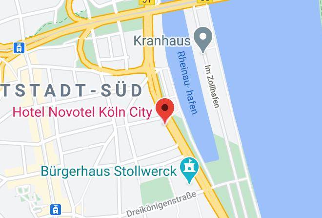 Cologne - Hotel Novotel Koln City Maps