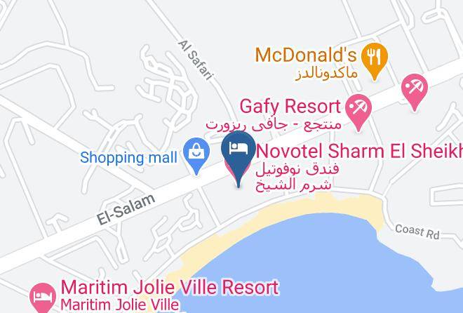 Sharm El Sheikh - Novotel Hotel Ne'ama Bay Maps