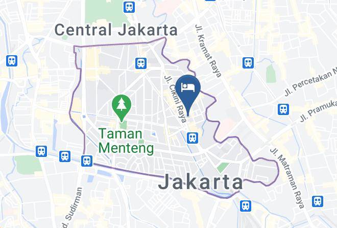 Central Jakarta - Novotel Jakarta Cikini Maps