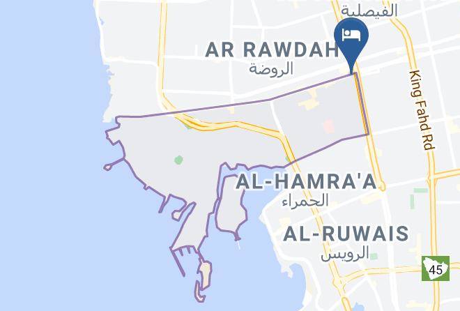 Jeddah - Novotel Jeddah Tahlia Maps
