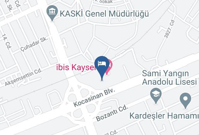 Kocasinan - Novotel Kayseri Maps