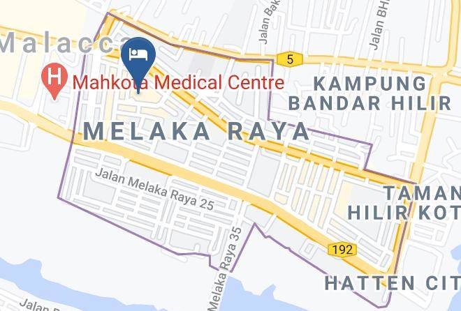 Melaka Tengah - Novotel Melaka Maps