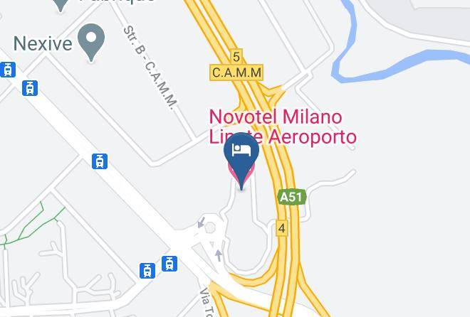Milan - Novotel Milano Linate Aeroporto Maps
