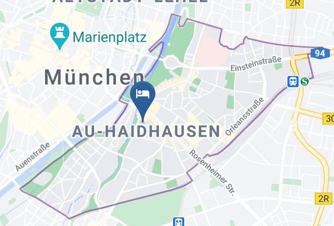 Munich District - Novotel Muenchen City Maps