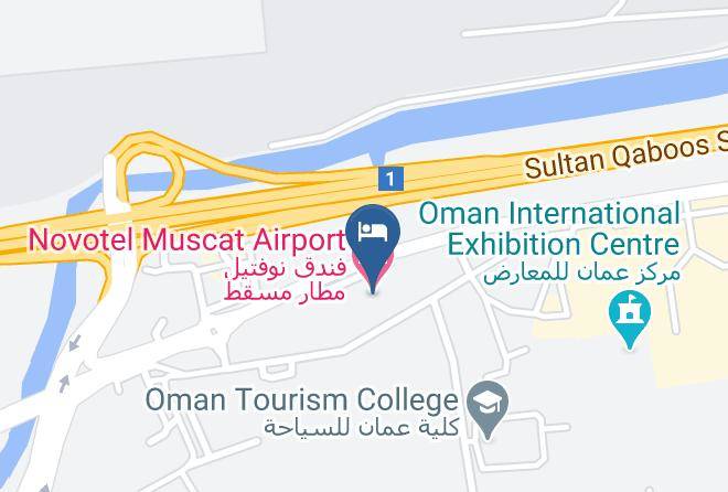 Al Seeb - Novotel Muscat Airport Maps