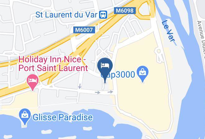 Maritime Alps - Novotel Nice Aeroport Cap 3000 Maps