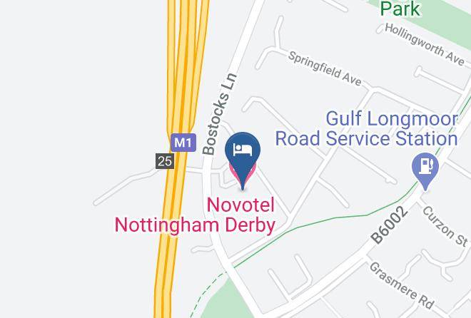Derbyshire - Novotel Nottingham Derby Maps