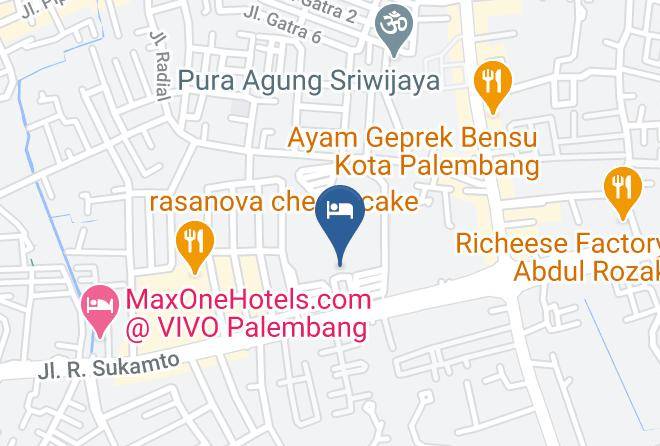 Palembang - Novotel Palembang Hotel & Residence Maps