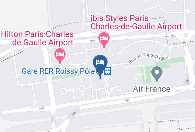 Seine St Denis - Novotel Paris Charles De Gaulle Airport Maps