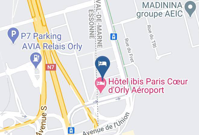 Val De Marne - Novotel Paris Coeur Dorly Aeroport Maps