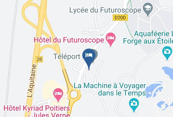Vienne - Novotel Poitiers Site Du Futuroscope Maps