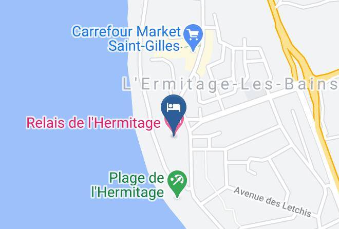 Saint Paul - Novotel Saint Gilles Maps