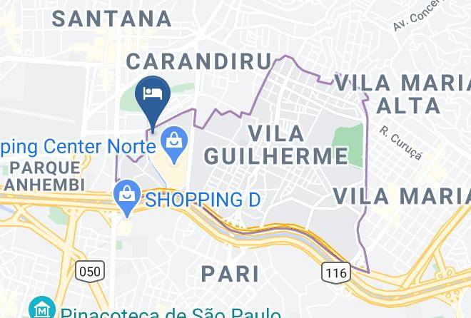 Sao Paulo Santana - Novotel Sao Paulo Center Norte Maps
