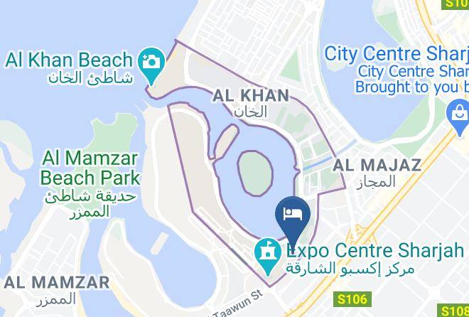 Sharjah City - Novotel Sharjah Expo Centre Maps