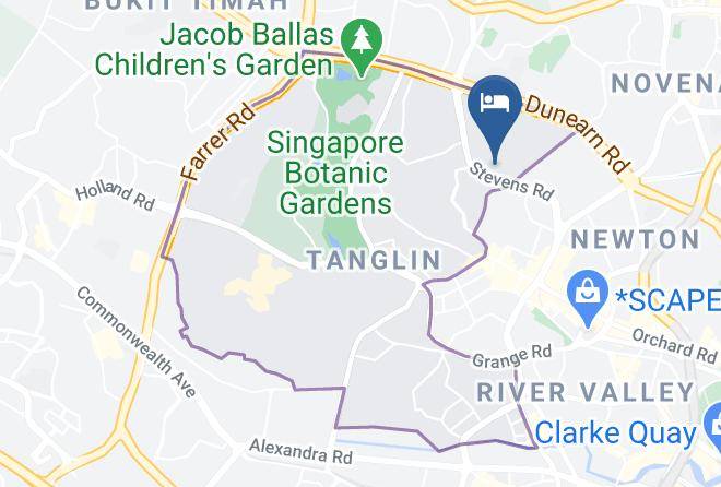 Tanglin - Mercure Singapore On Stevens Maps