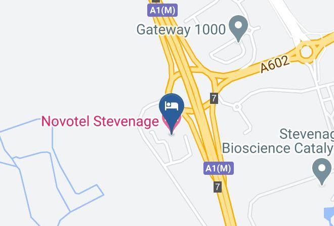 Herts - Novotel Stevenage Maps