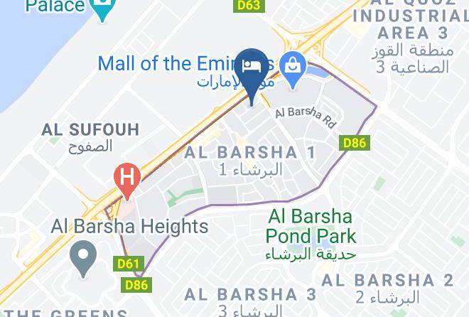 Dubai - Ibis Dubai Mall Of The Emirates Maps