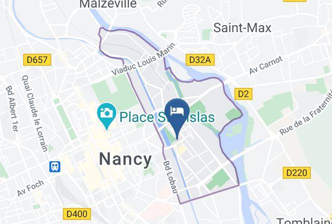 Meurthe Et Moselle - Novotel Suites Nancy Centre Maps