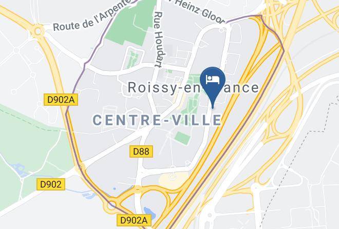 Novotel Suites Paris Cdg Airport Villepinte Map