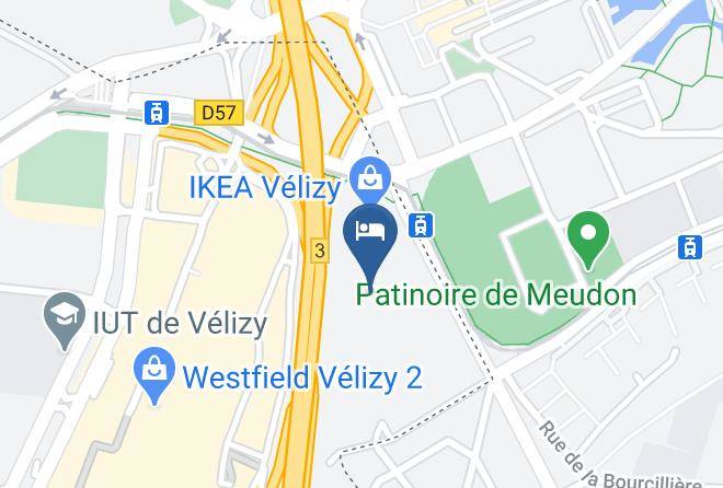 Yvelines - B&B HOTEL Velizy Est Maps