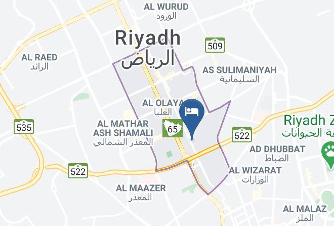 Riyadh - Novotel Suites Riyadh Olaya Maps