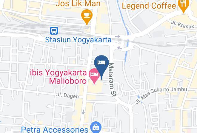 Kota Yogyakarta - Novotel Suites Yogyakarta Malioboro Maps