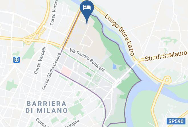 Turin - Novotel Torino Corso Giulio Cesare Maps