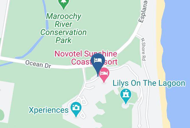 Sunshine Coast - Novotel Sunshine Coast Resort Maps