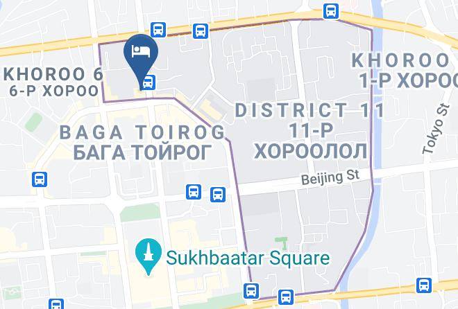 Ulaanbaatar - Novotel Ulaanbaatar Maps