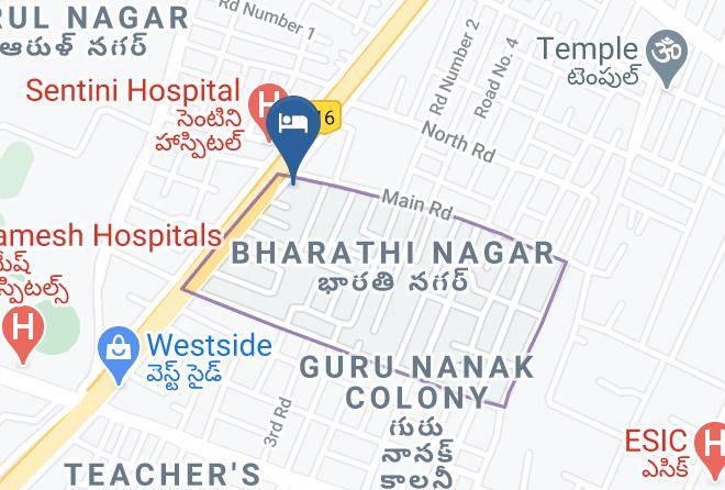 Vijayawada - Novotel Vijayawada Varun Maps
