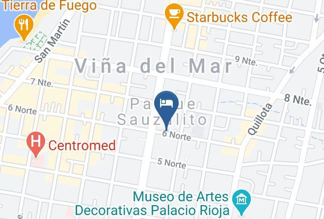 Valparaiso Province - Novotel Vina Del Mar Maps