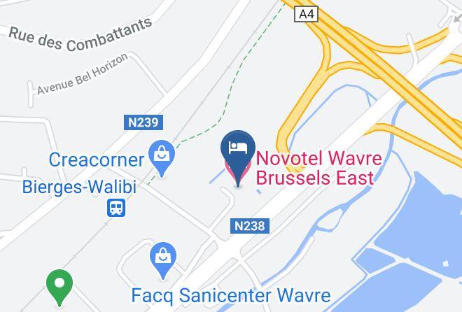 Brabant - Novotel Wavre Brussels East Maps