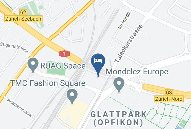 Bulach - Novotel Zurich Airport Messe Maps
