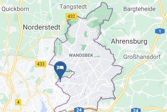 Stadt Hamburg - Novum Hotel City Nord Maps