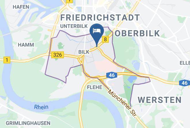 Dusseldorf - Novum Hotel Flora Maps