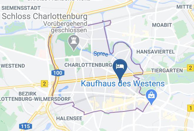 Stadt Berlin - Novum Hotel Gates Berlin Charlottenburg Maps