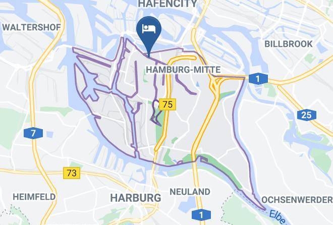 Stadt Hamburg - Novum Hotel Hagemann Hamburg Hafen Maps