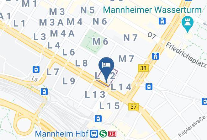 Mannheim - Novum Hotel Mannheim City Maps