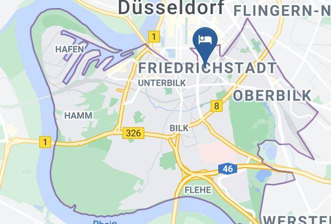 Dusseldorf - Novum Hotel Maxim Dusseldorf City Maps